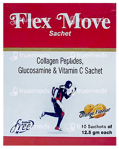 Flex Move Orange Sugar Free Sachet  12.5 GM