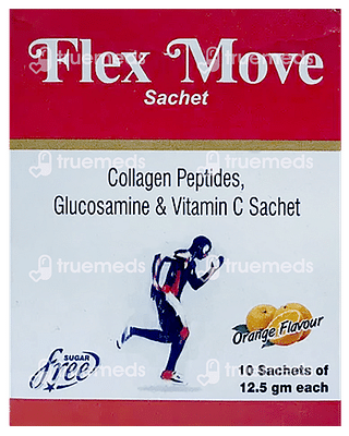 Flex Move Orange Sugar Free Sachet  12.5 GM