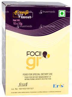 Focii Gr Orange Flavour Powder 10gm