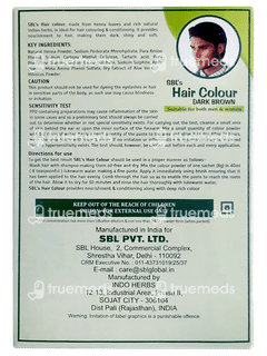 Sbls Hair Colour Dark Brown Sachets 12
