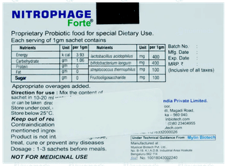 Nitrophage Forte Sachet 1Gm