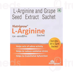 Nutrigrow L Arginine 5gm Pack Of 10 Sachets