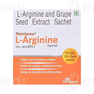 Nutrigrow L Arginine 5gm Pack Of 10 Sachets