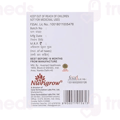 Nutrigrow L Arginine 5gm Pack Of 10 Sachets