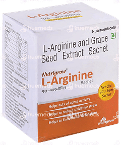 Nutrigrow L Arginine 5gm Pack Of 10 Sachets