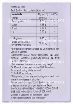 Nutrigrow L Arginine 5gm Pack Of 10 Sachets