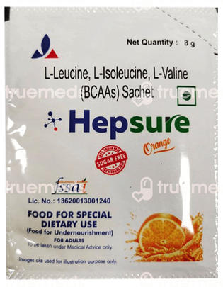 Hepsure Orange Flavour Sugar Free Sachet 8gm