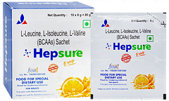 Hepsure Orange Sugar Free Sachet 8gm Hepsure Orange Sugar Free Sachet 8gm