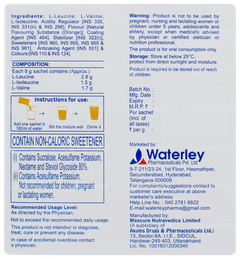 Hepsure Orange Sugar Free Sachet 8gm