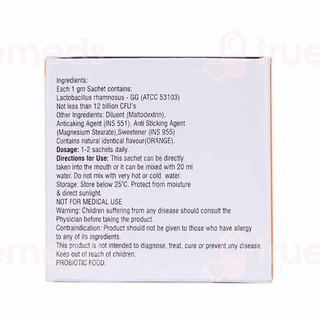Flogut Adult 12 Sugar Free Sachet 1Gm
