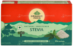 Organic India Stevia Natural Sweetener Sachets 25