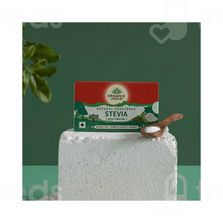 Organic India Stevia Natural Sweetener Sachets 25