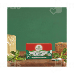 Organic India Stevia Natural Sweetener Sachets 25