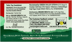 Organic India Stevia Natural Sweetener Sachets 25
