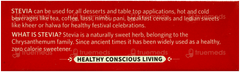 Organic India Stevia Natural Sweetener Sachets 25