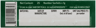 Organic India Stevia Natural Sweetener Sachets 25