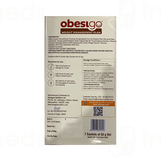 Obesigo Mango 50gm Pack Of 7 Sachets