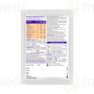 Celevida Liv Bc Orange Flavour No Added Sugar 7.5gm Pack Of 10 Sachets