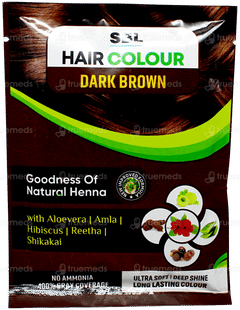 Sbls Dark Brown Hair Colour Powder 8gm Pack Of 2