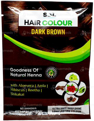 Sbls Dark Brown Hair Colour Powder 8gm Pack Of 2