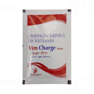 Vim Charge Forte Green Apple Flavour Sugar Free Granules 8.5gm