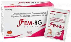 Fem Rg Orange Flavour Sugar Free Sachet 5gm Fem Rg Orange Flavour Sugar Free Sachet 5gm