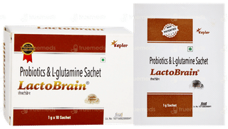 Lactobrain Vanilla Flavour Sachet 1gm