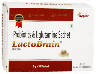 Lactobrain Vanilla Flavour Sachet 1gm