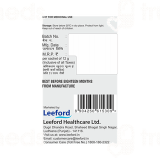 Glucozone C2 Orange Flavour Sugar Free Sachet 12gm