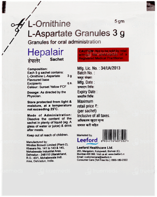 Hepalair Sachet 5gm