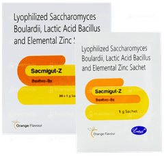 Sacmigut Z Orange Flavour Sachet 1 Gm