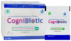 Cognibiotic Pineapple Flavor Sachet 1gm