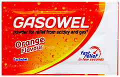 Gasowel Orange Flavour Sachet 5gm Gasowel Orange Flavour Sachet 5gm