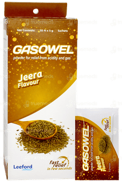 Gasowel Jeera Flavour Sachet 5 GM Gasowel Jeera Flavour Sachet 5 GM