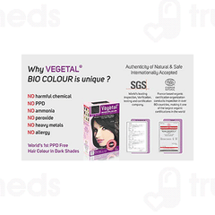 Vegetal Bio Colour Soft Black Hair Colour 150gm