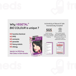 Vegetal Bio Colour Soft Black Hair Colour 150gm
