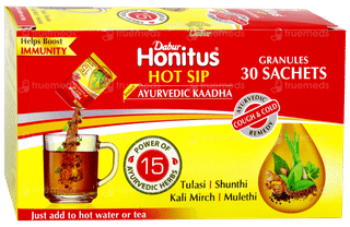 Dabur Honitus Hot Sip 4Gm Pack Of 30 Sachets