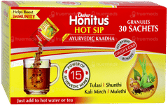 Dabur Honitus Hot Sip 4gm Pack Of 30 Sachets