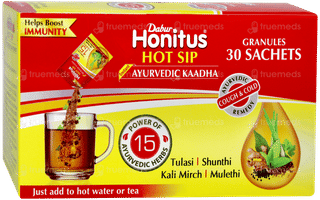 Dabur Honitus Hot Sip 4gm Pack Of 30 Sachets