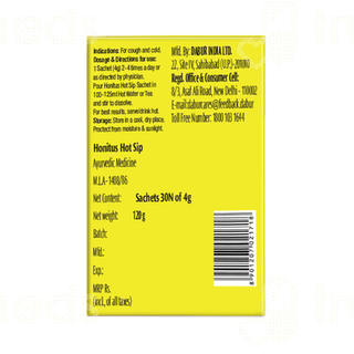 Dabur Honitus Hot Sip 4gm Pack Of 30 Sachets
