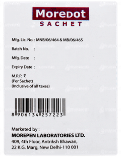 Moredot Sachet 1gm Moredot Sachet 1gm