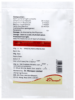 Bifi Biotic Pp Orange Flavour Sachet 1gm