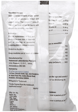 Coslyte Ors 4.4Gm Pack Of 5 Sachets