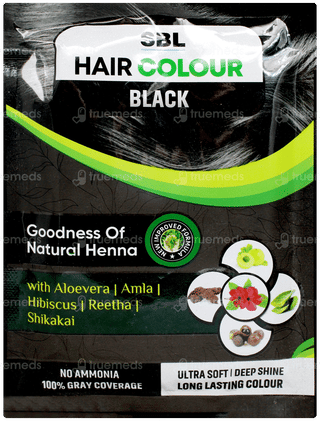 Sbl Hair Colour Black 16gm
