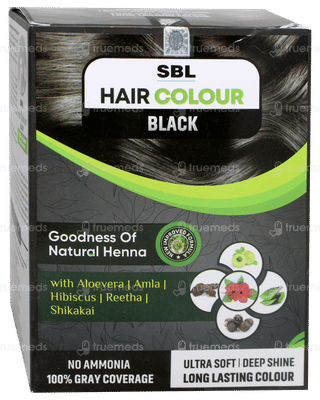 Sbl Hair Colour Black 16Gm