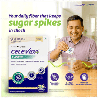 Celevida Diafiber 12gm Pack Of 30 Sachets