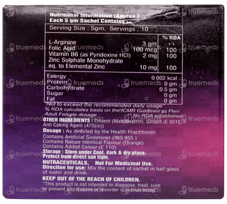 Argilink Orange Flavour Sugar Free Sachet 5gm