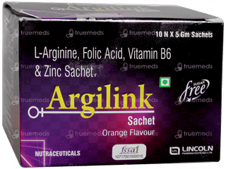 Argilink Orange Flavour Sugar Free Sachet 5gm