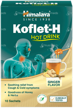Koflet H Hot Drink Ginger Flavour 3.50g Pack Of 10 Sachets