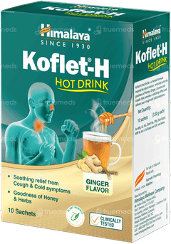 Koflet H Hot Drink Ginger Flavour 3.50g Pack Of 10 Sachets